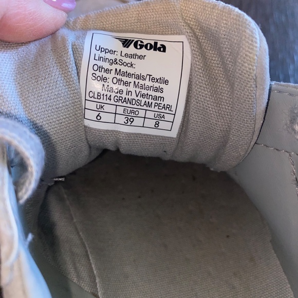 Gola Women's Sneakers in Gray and Gold - Picture 3 of 10